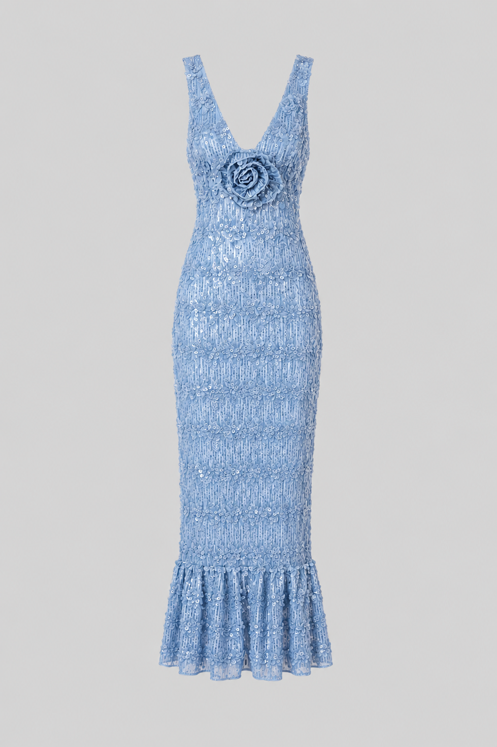 Virginie Dress Azure Blue