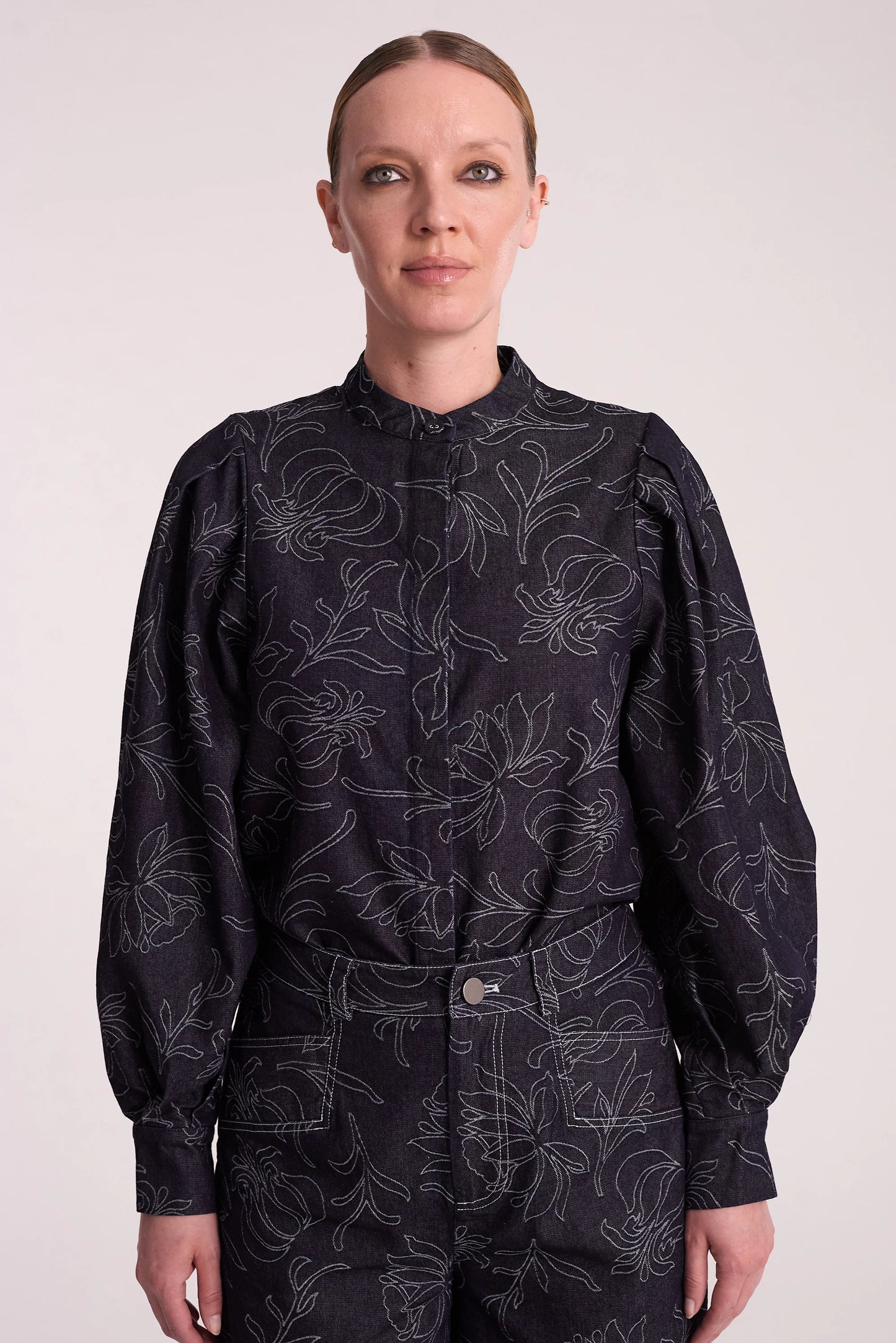 Carol Shirt - Dark Blue Denim
