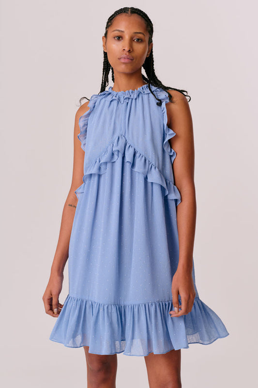 Sasha Dress - Lavender Blue