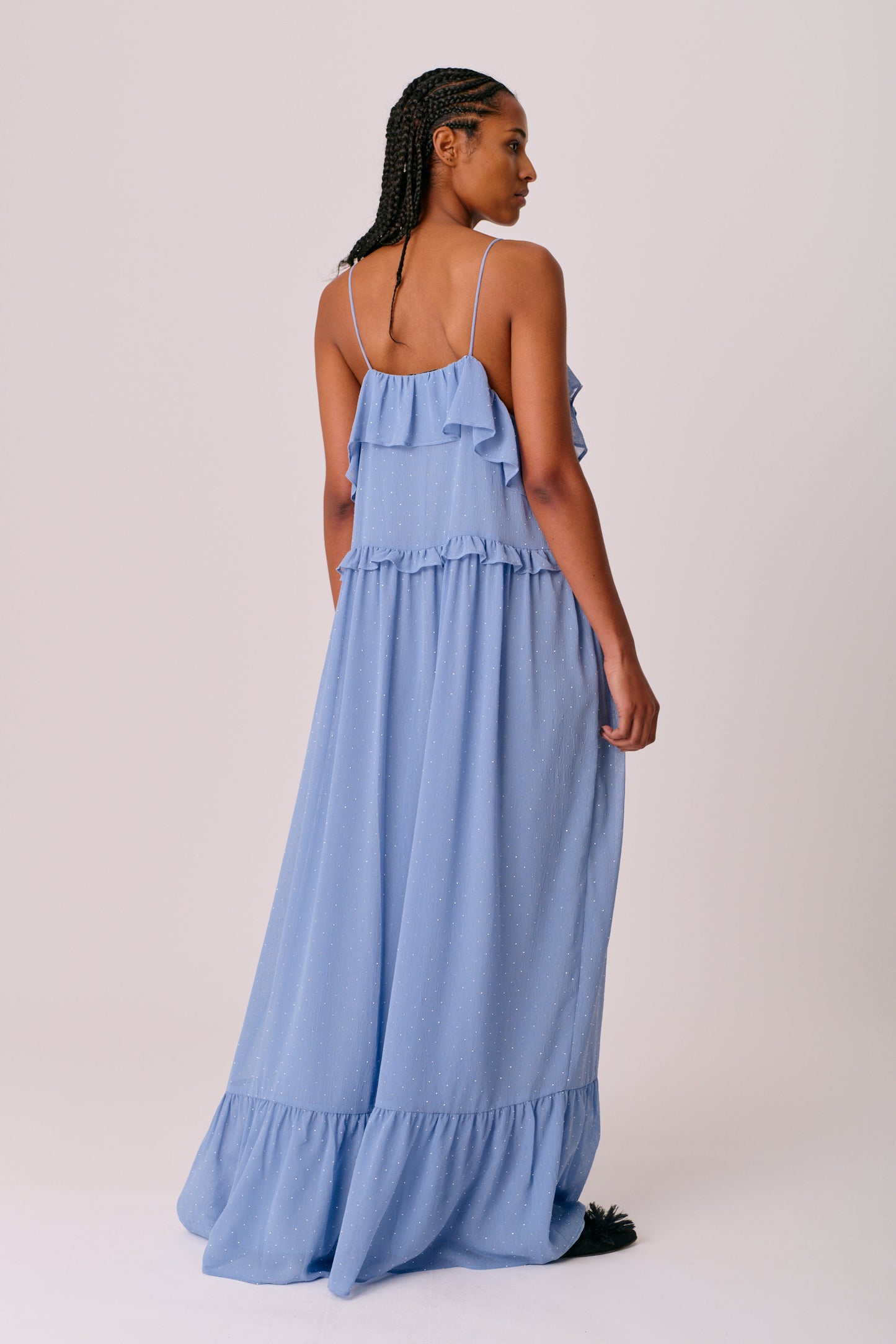 Cecily Dress - Lavender Blue