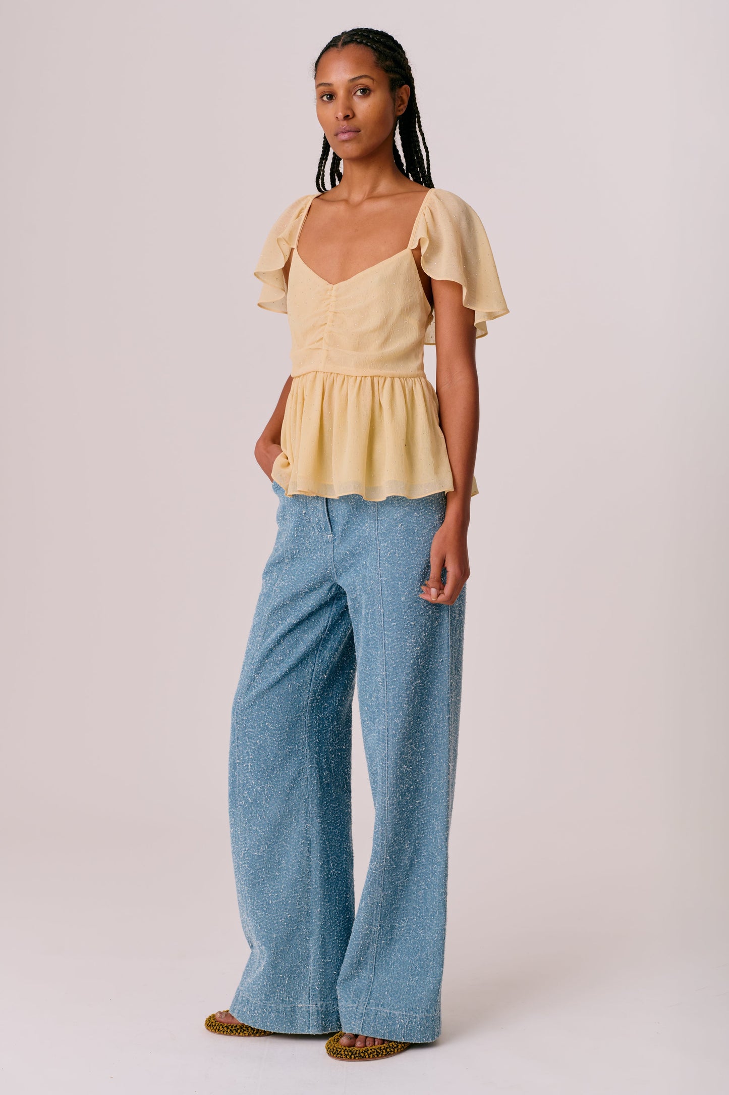 Alissa Top- Butter Cream