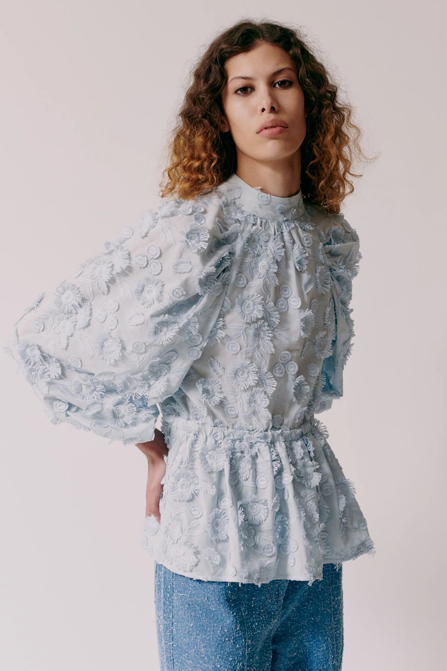 Clemence Top - Blue
