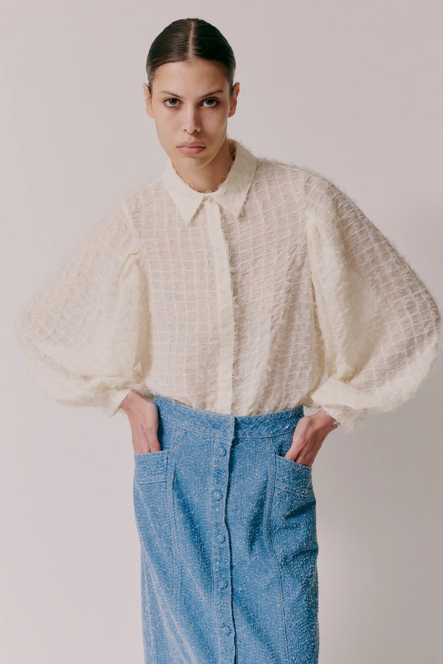 Noa Shirt - Creme