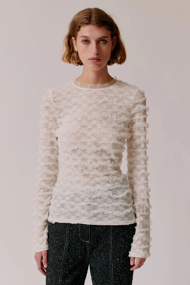 Gabrielle Top - Creme