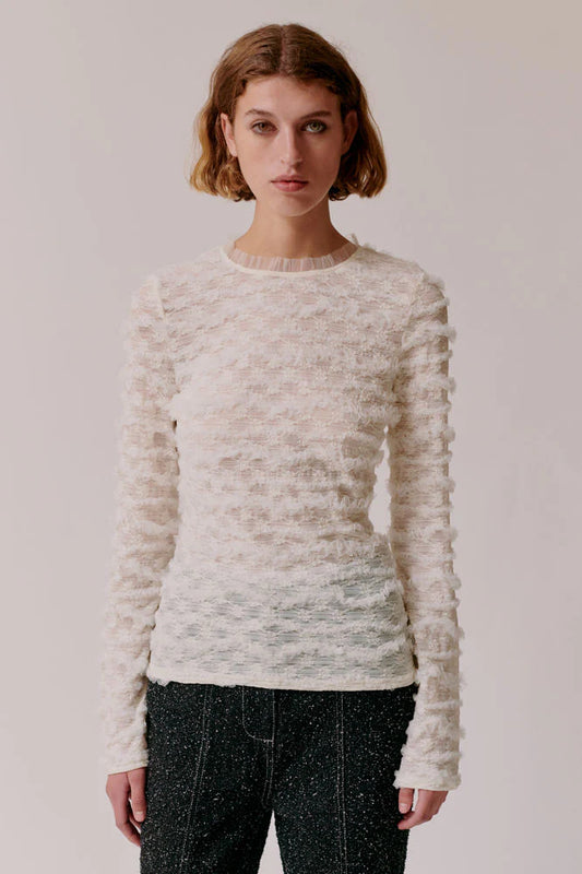 Gabrielle Top - Creme