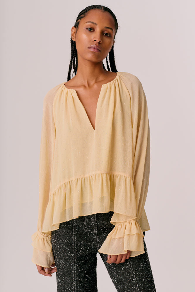 Emma Blouse - Butter Cream