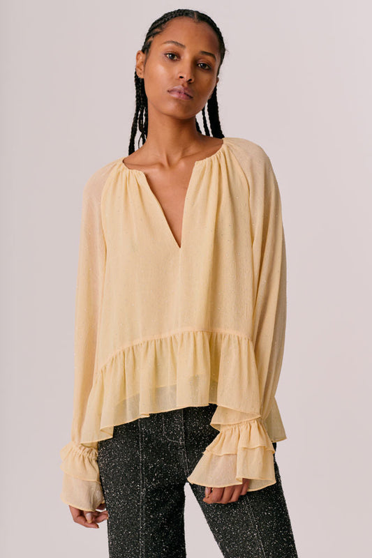 Emma Blouse - Butter Cream