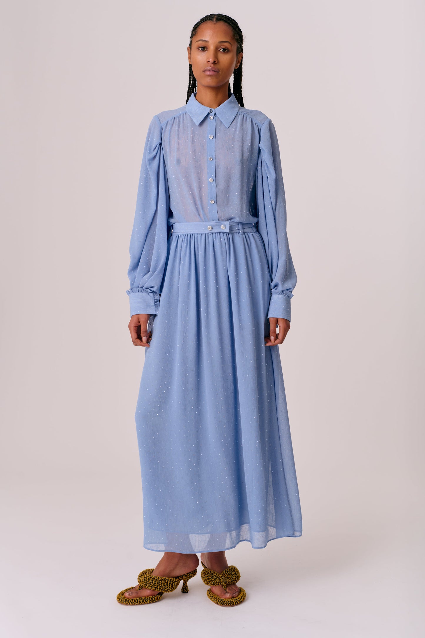 Noa Shirt - Lavender Blue