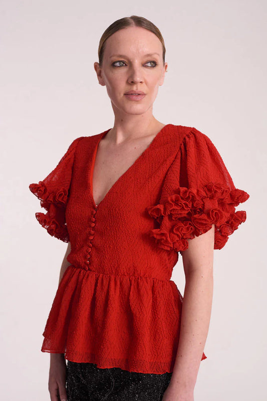 Loraine Top - Red