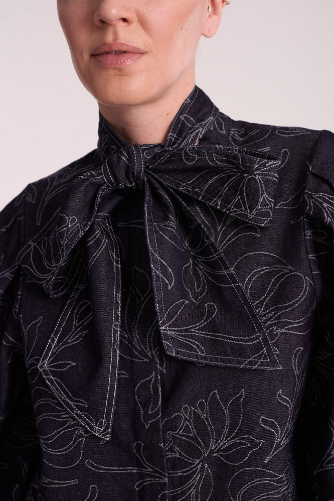 Carol Shirt - Dark Blue Denim