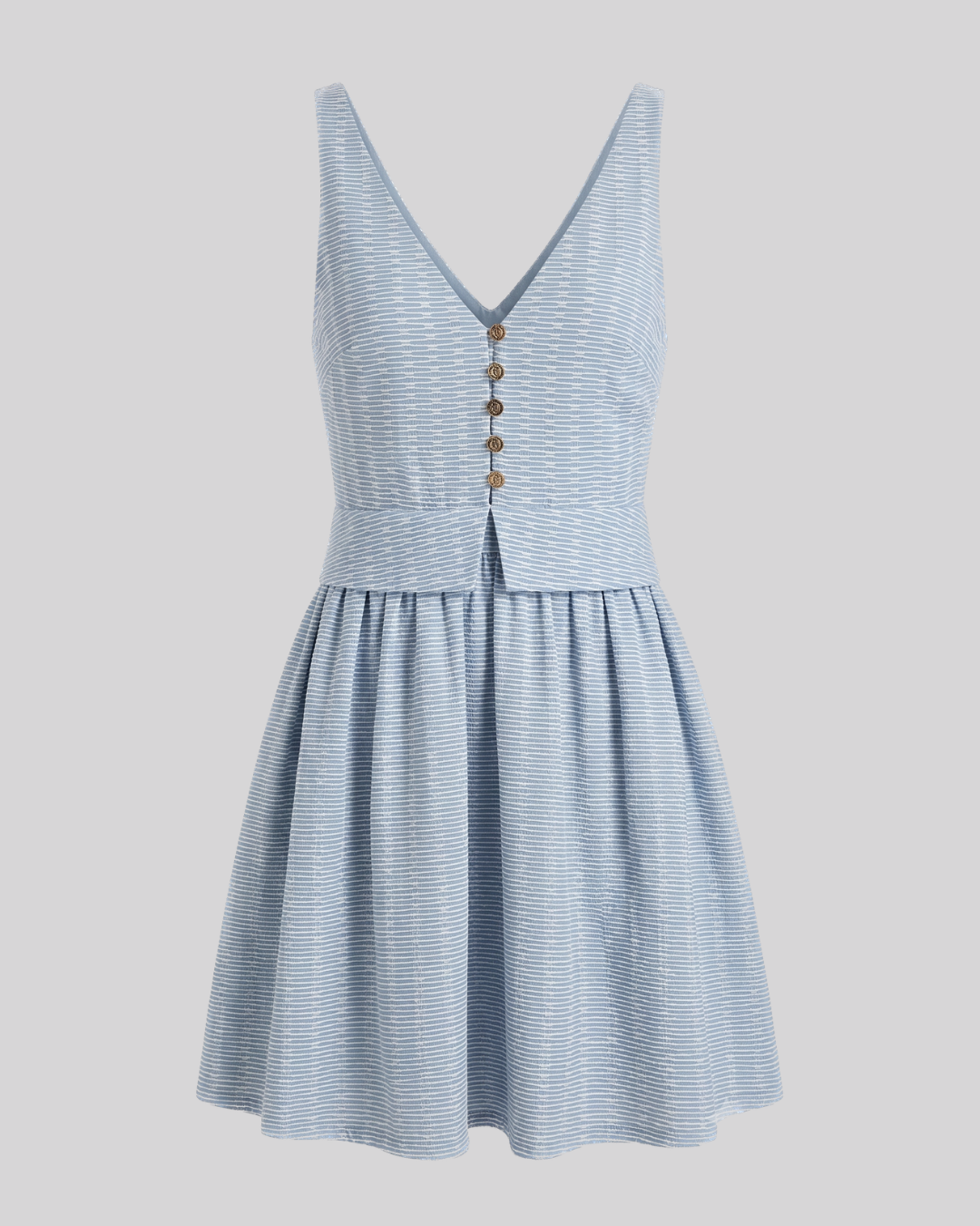 Evelyn Dress Azure Blue