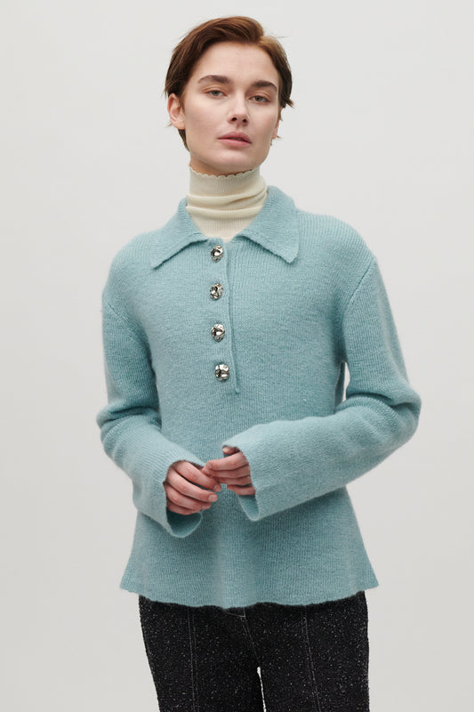 Greta Fuzzy Knit