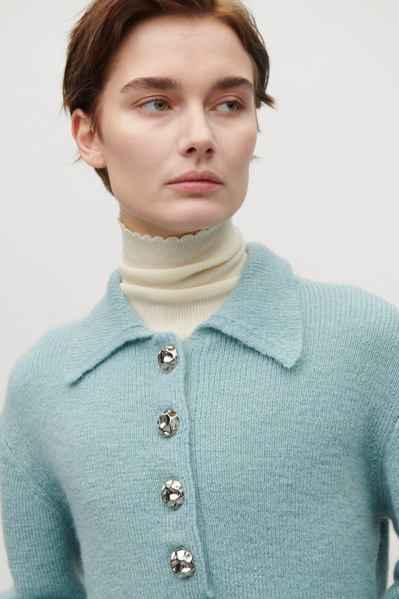 Greta Fuzzy Knit