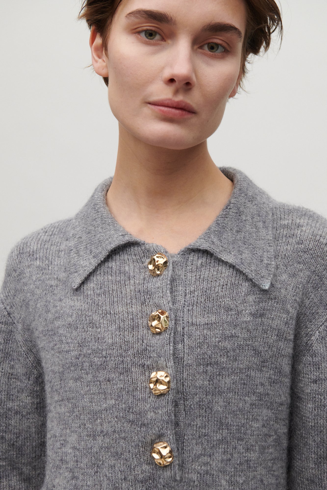 Greta Fuzzy Knit