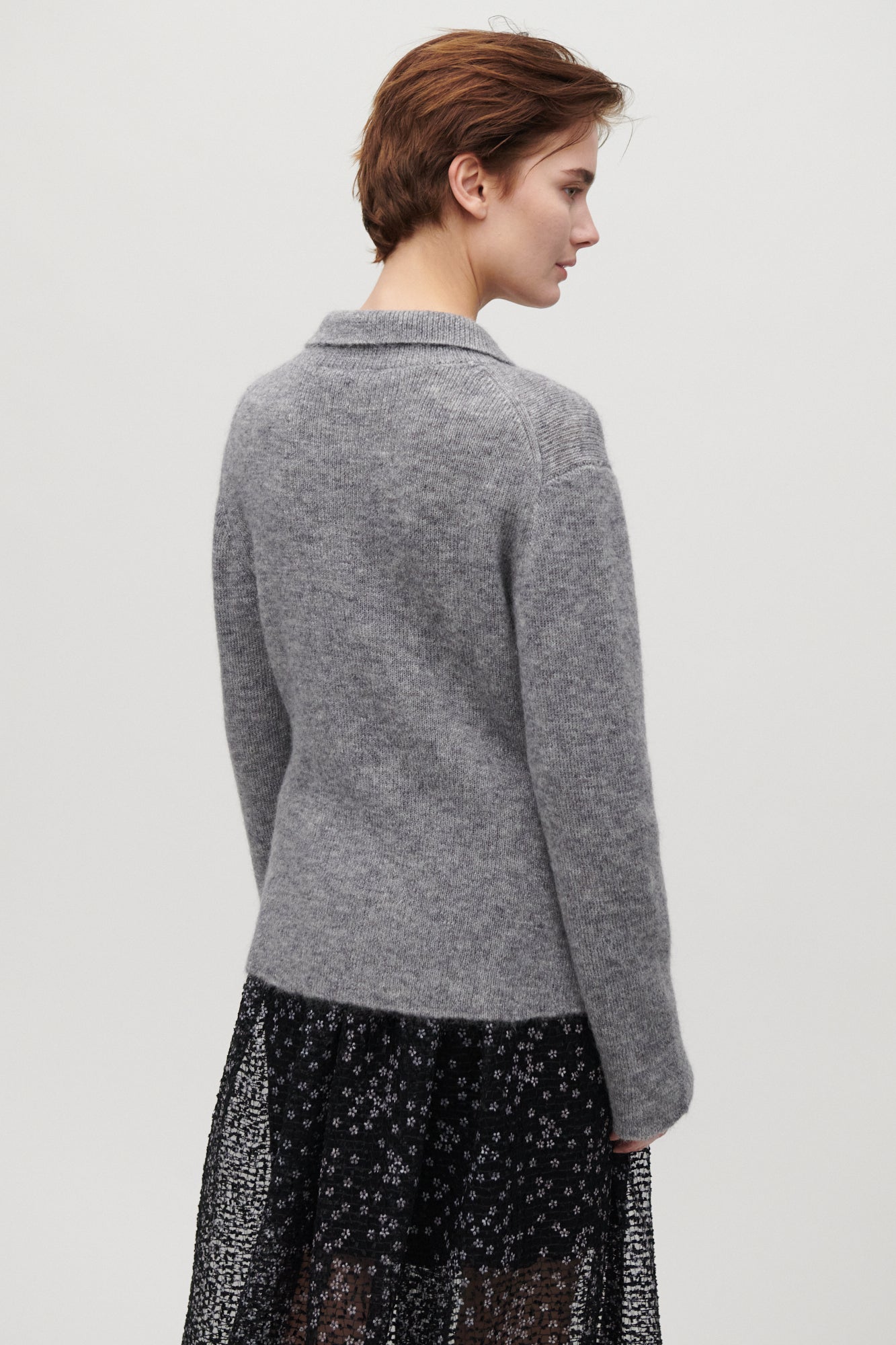 Greta Fuzzy Knit