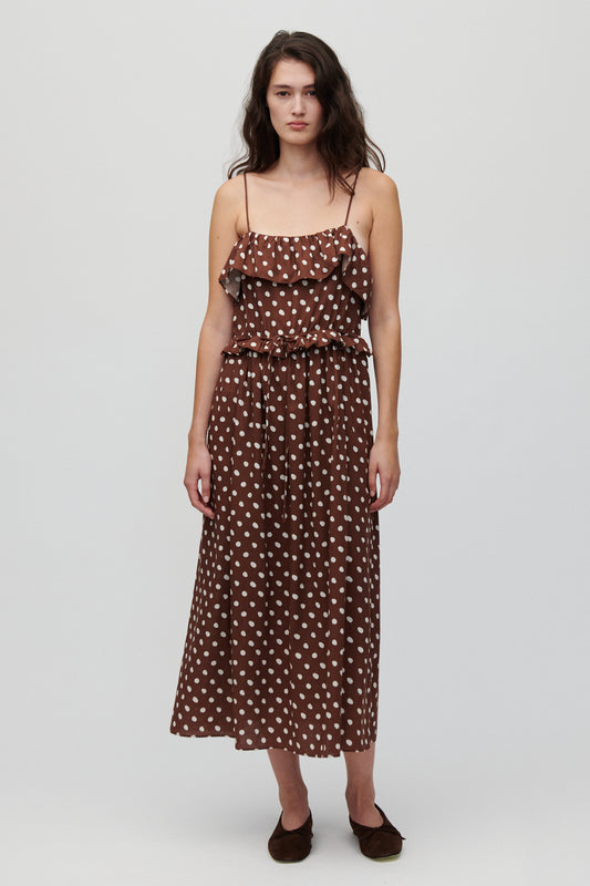 Carlene-Tiramisu Brown Print