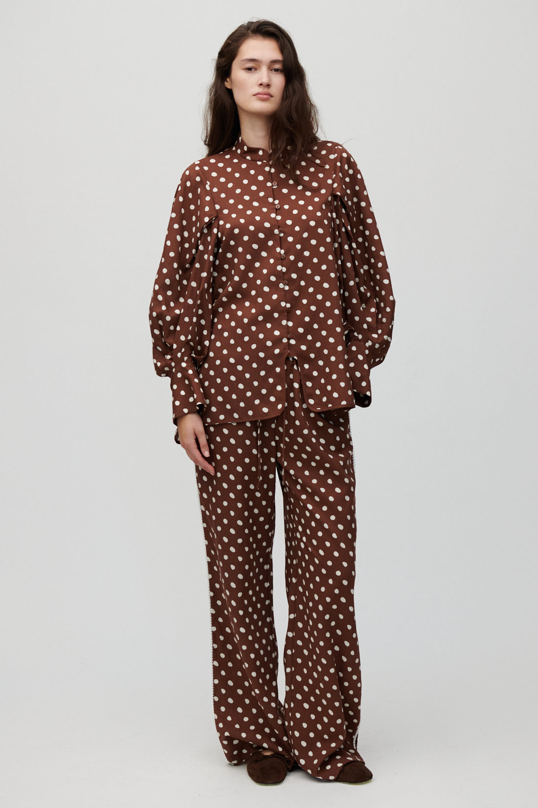 Ruby-Tiramisu Brown Print