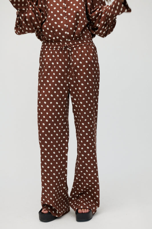 Ruby-Tiramisu Brown Print