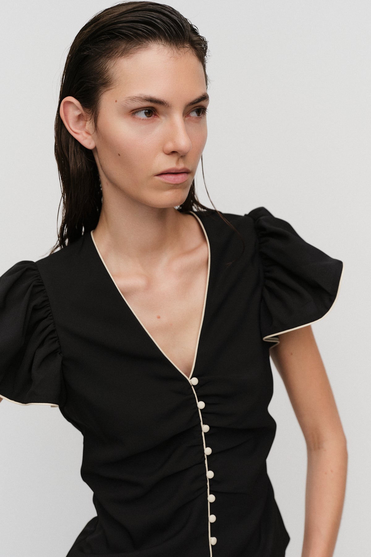 Cassia Top Black