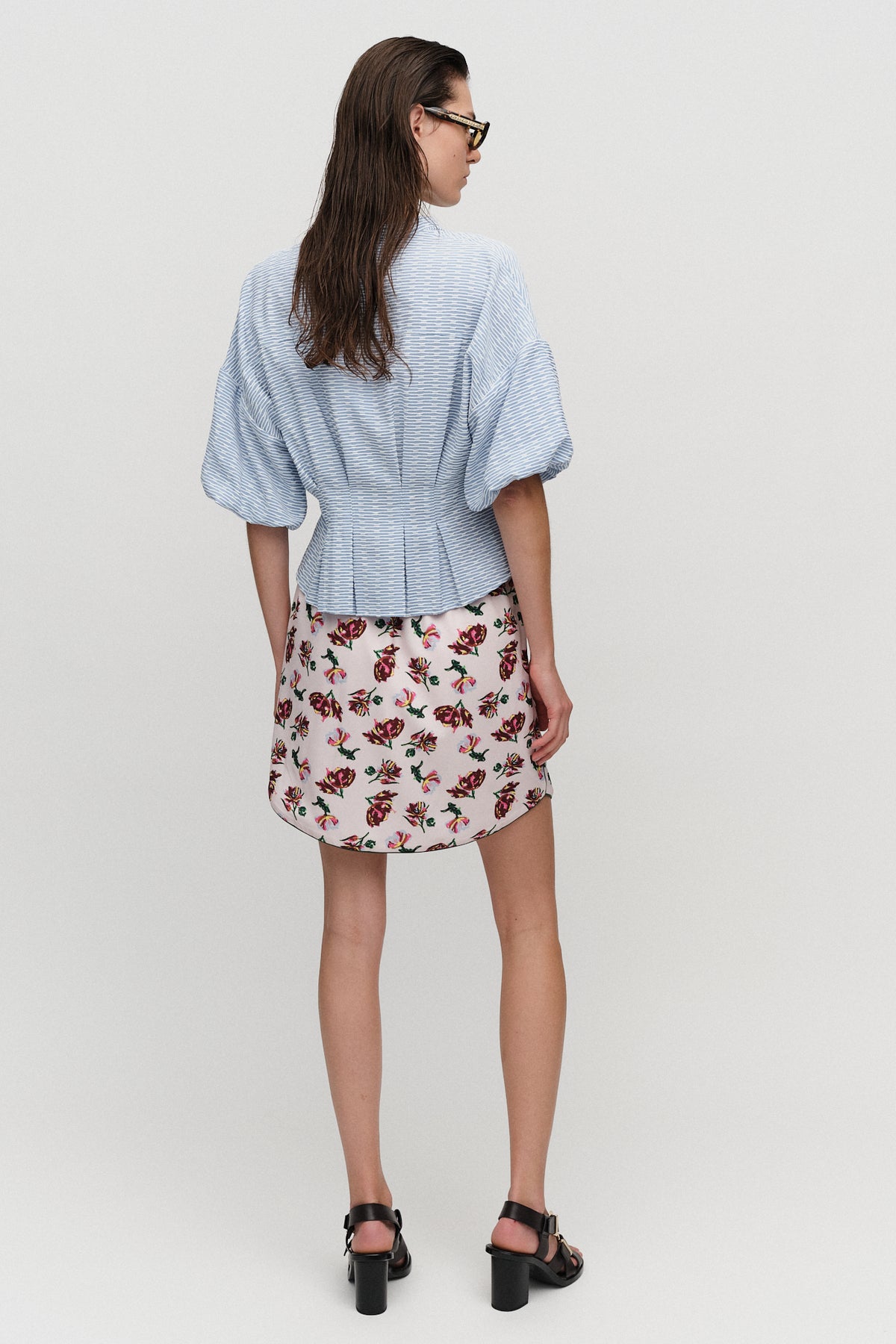 Ellen Shirt Azure Blue