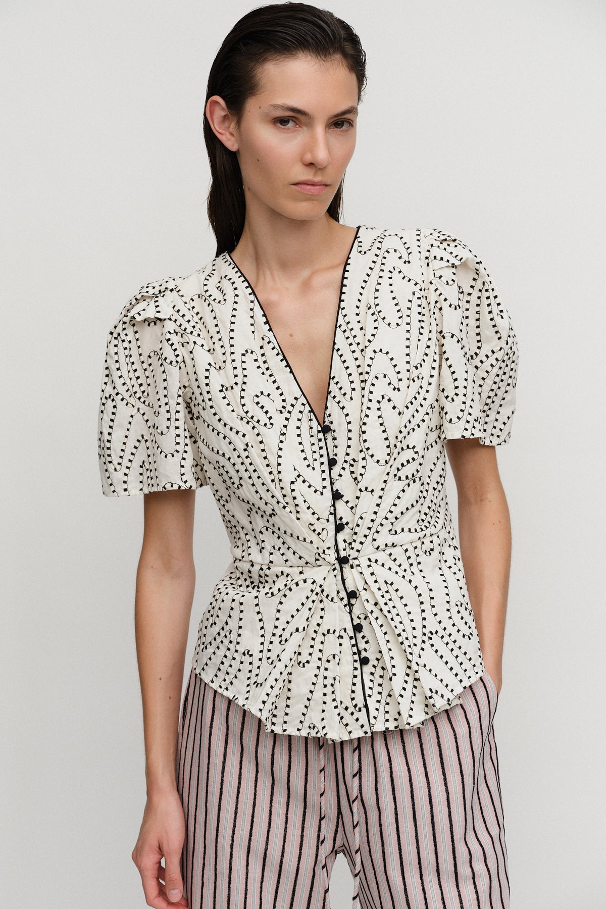 Ellis Top Creme