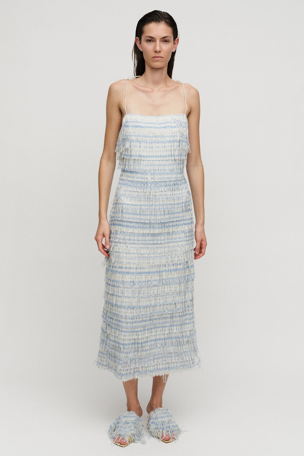 Gaia Dress Sky Blue