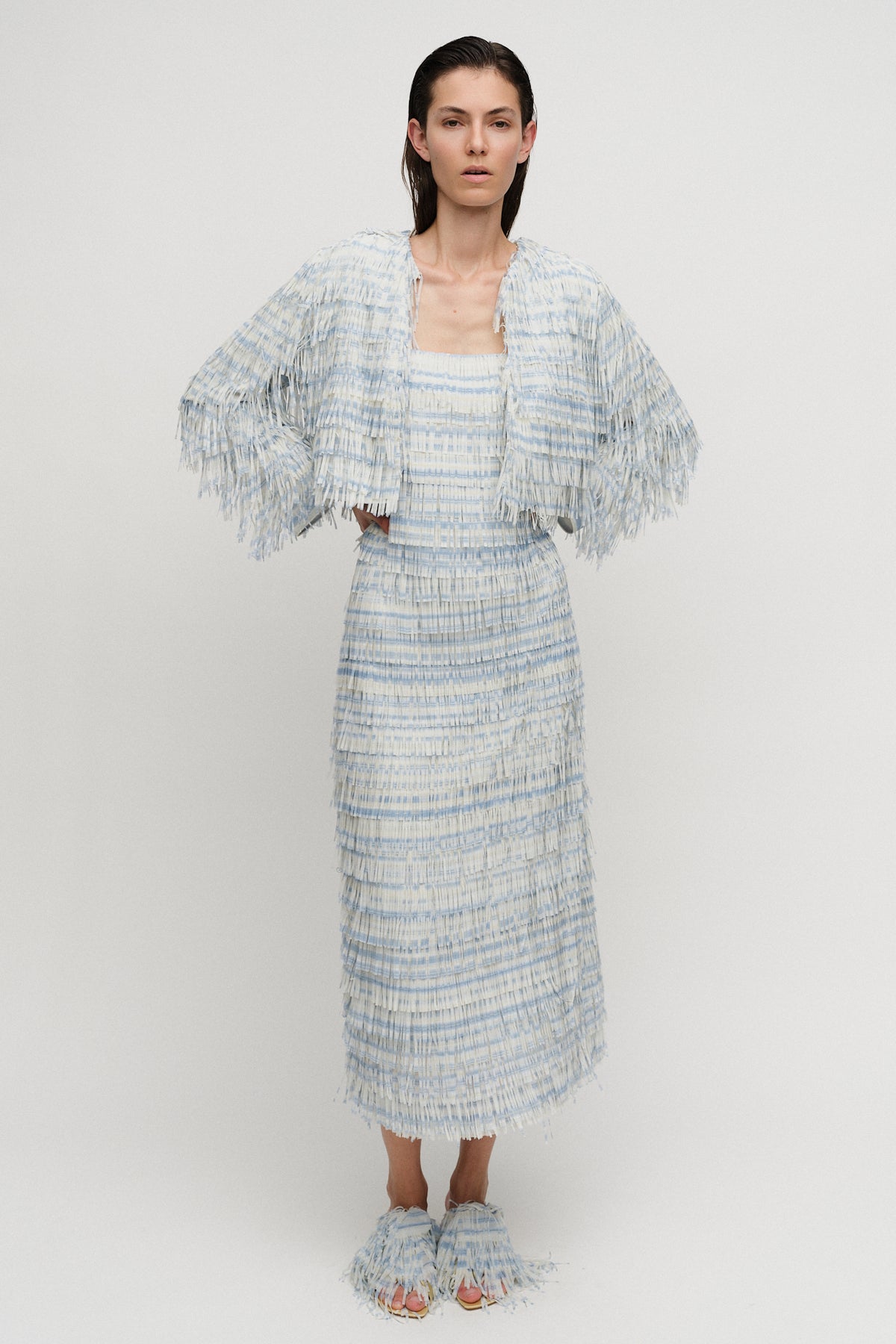 Lela Jacket Sky Blue