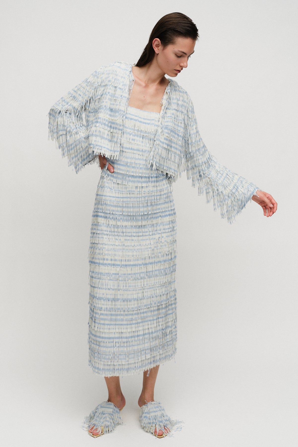 Lela Jacket Sky Blue