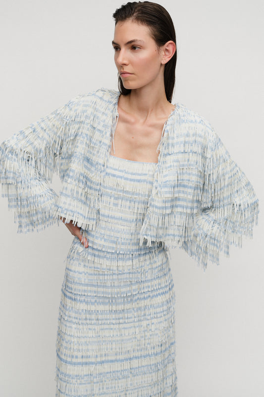 Lela Jacket Sky Blue