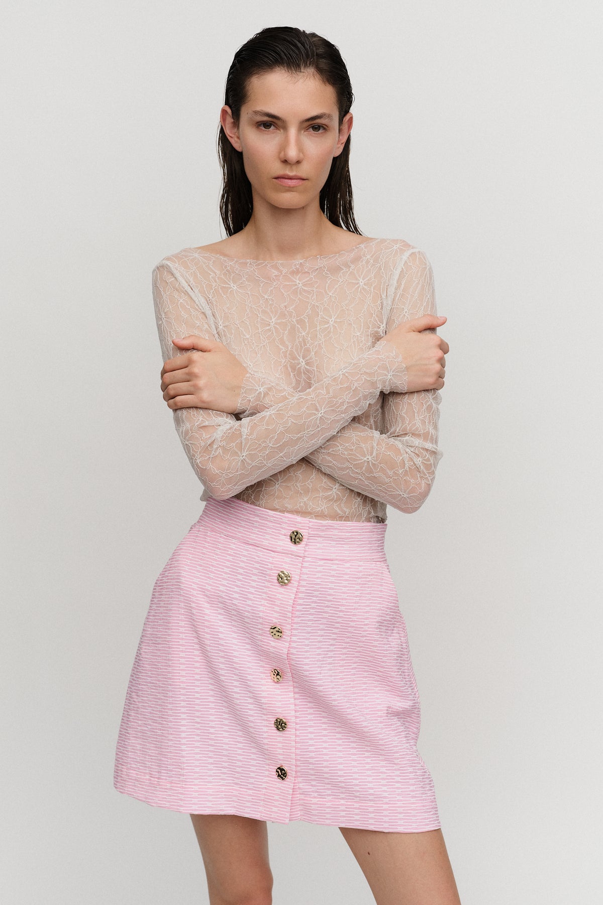 Ira Skirt Pink Blossom
