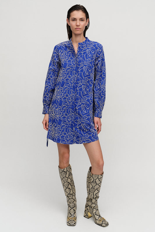 Krista Dress Klein Blue