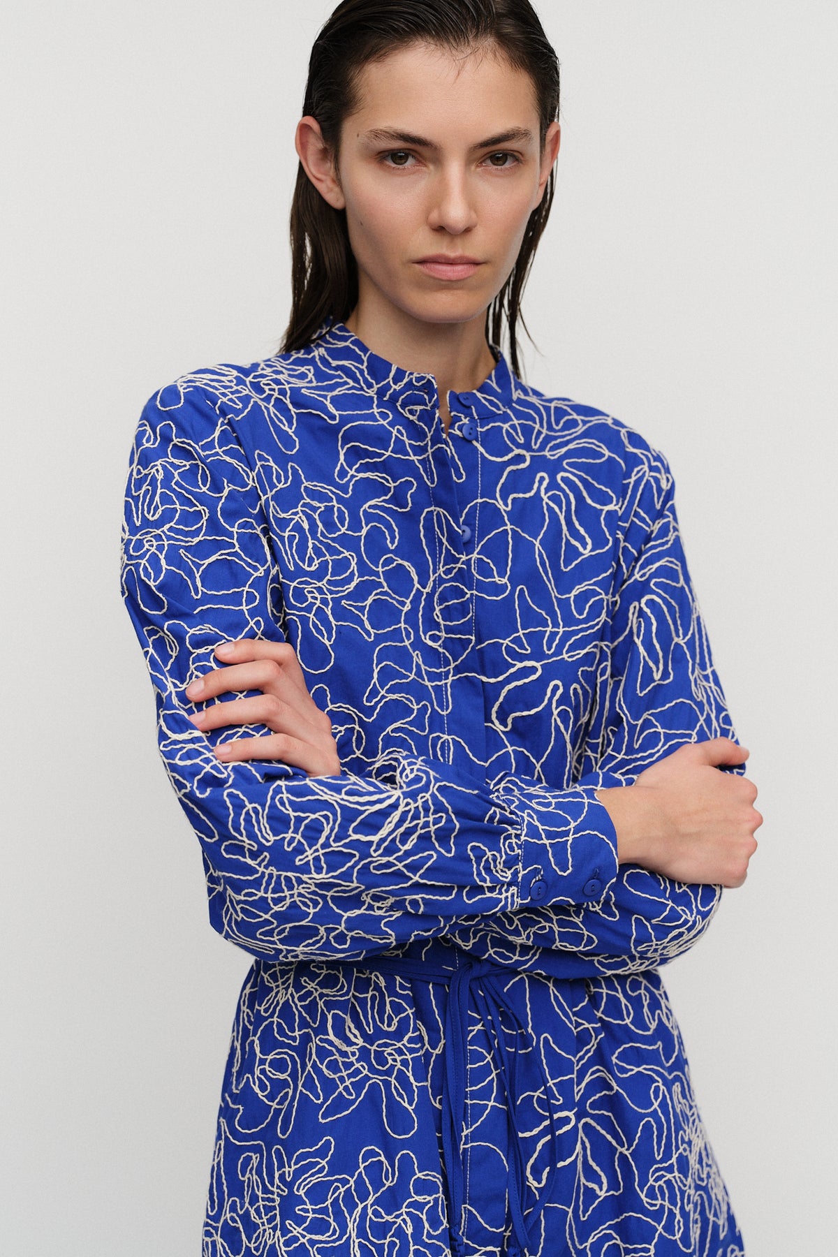 Krista Dress Klein Blue