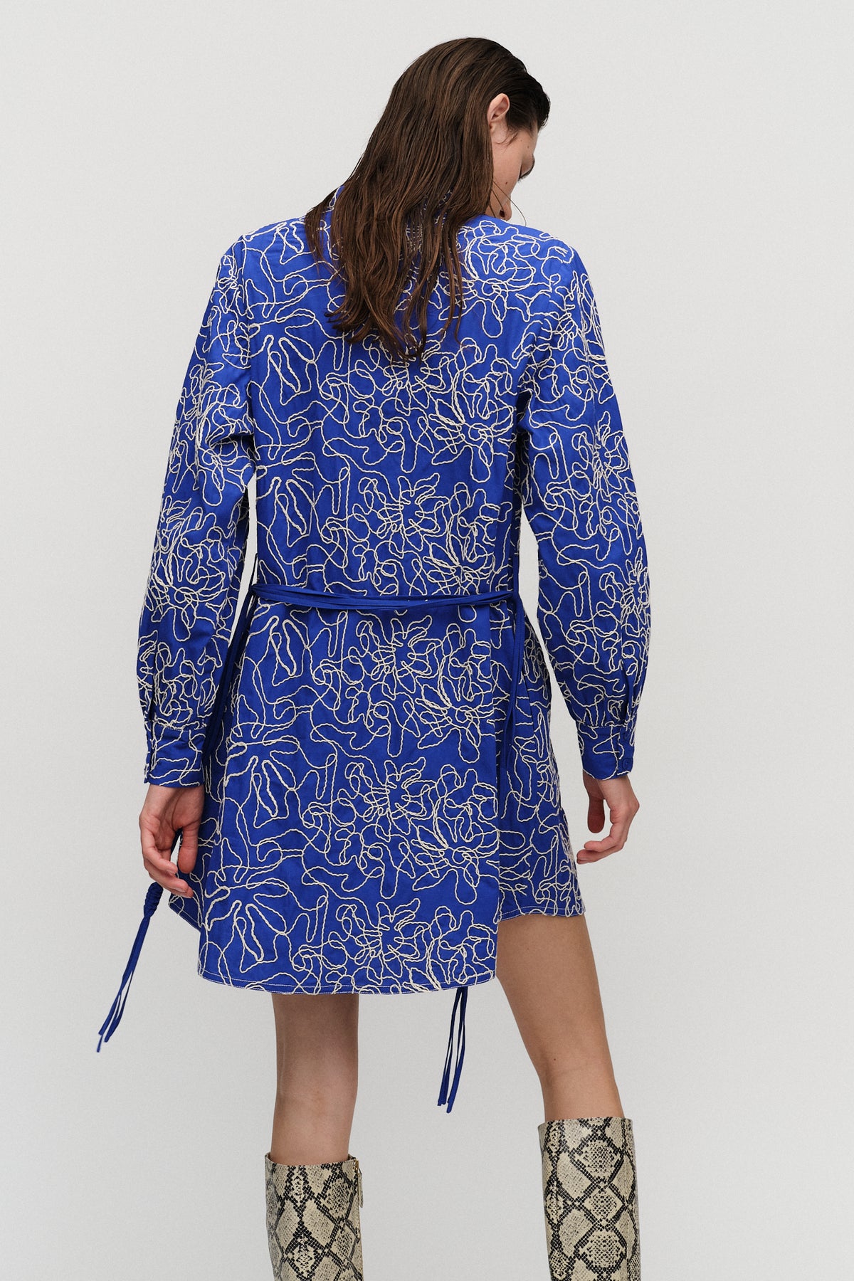 Krista Dress Klein Blue