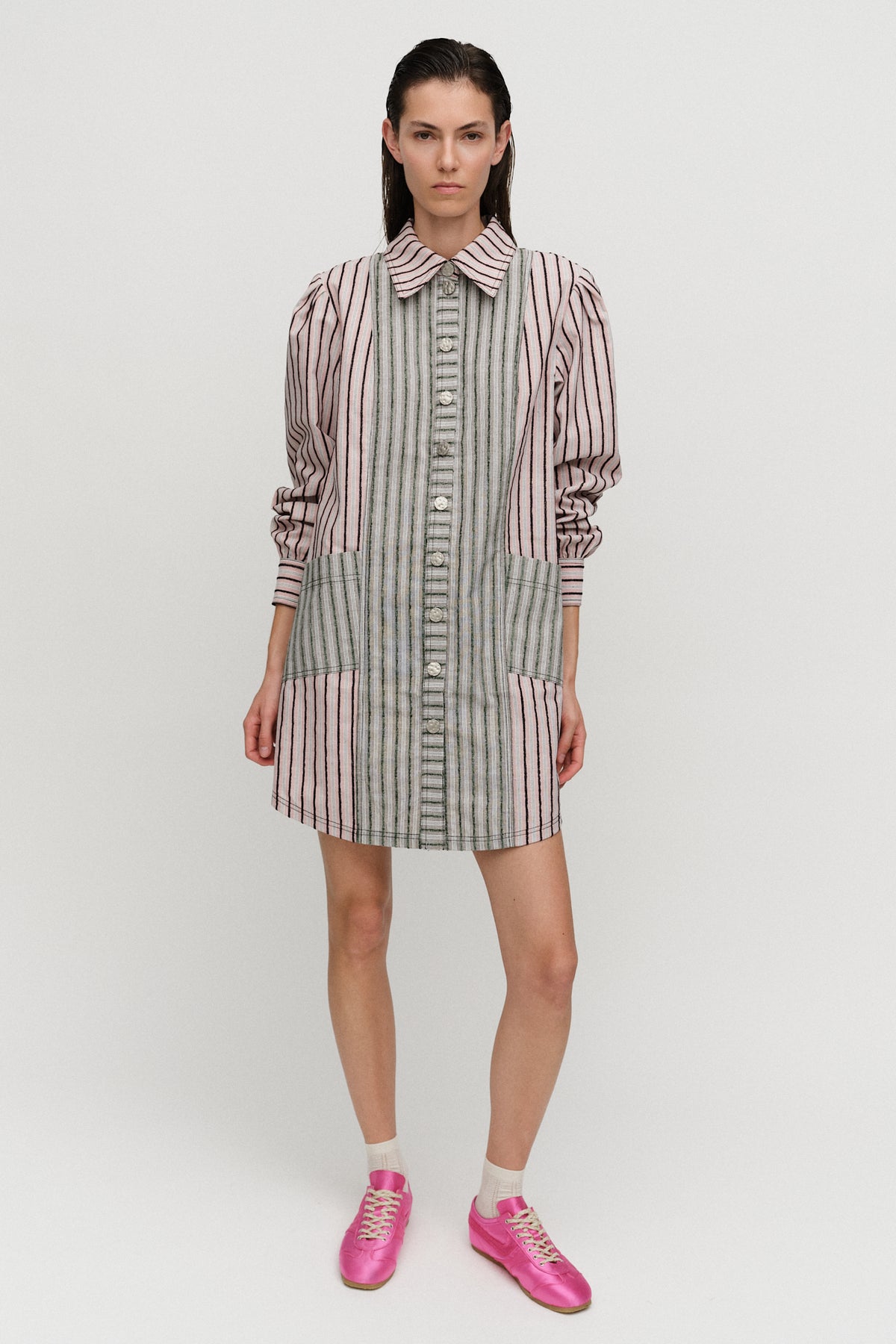 Kristena Shirt Dress Cloudy Pink