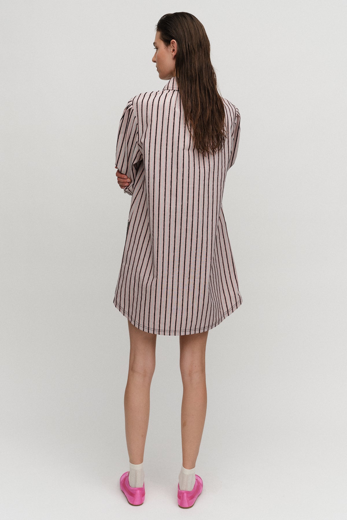 Kristena Shirt Dress Cloudy Pink