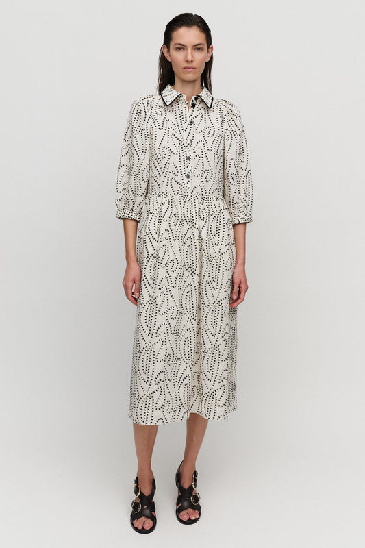 Laura Shirt Dress Creme