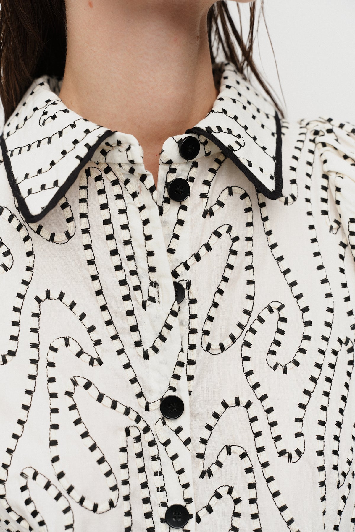 Laura Shirt Dress Creme