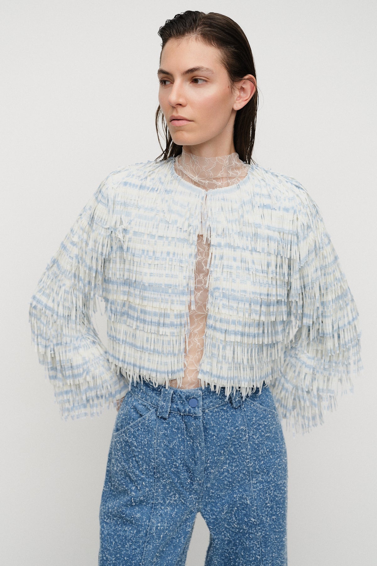 Lela Jacket Sky Blue