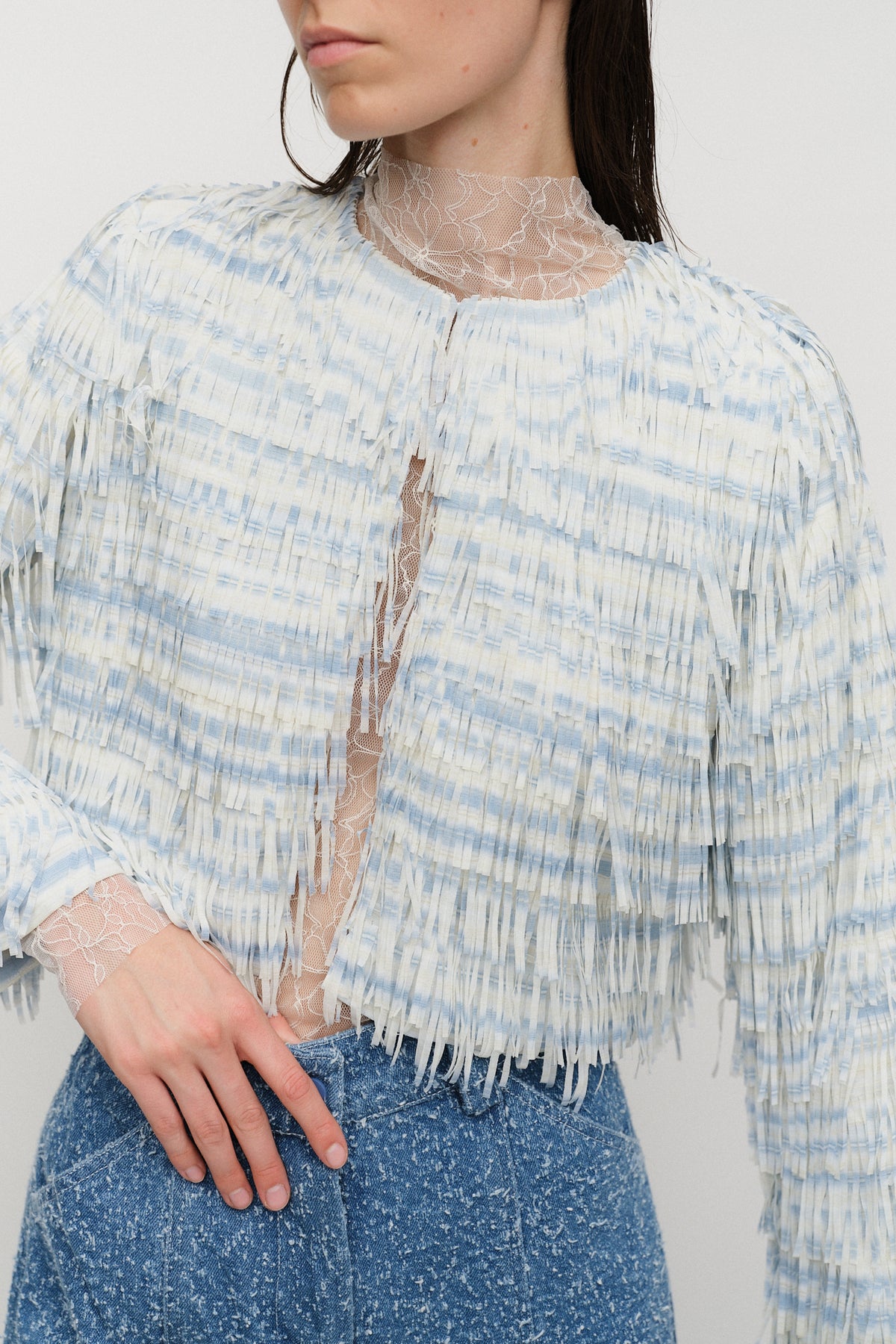 Lela Jacket Sky Blue