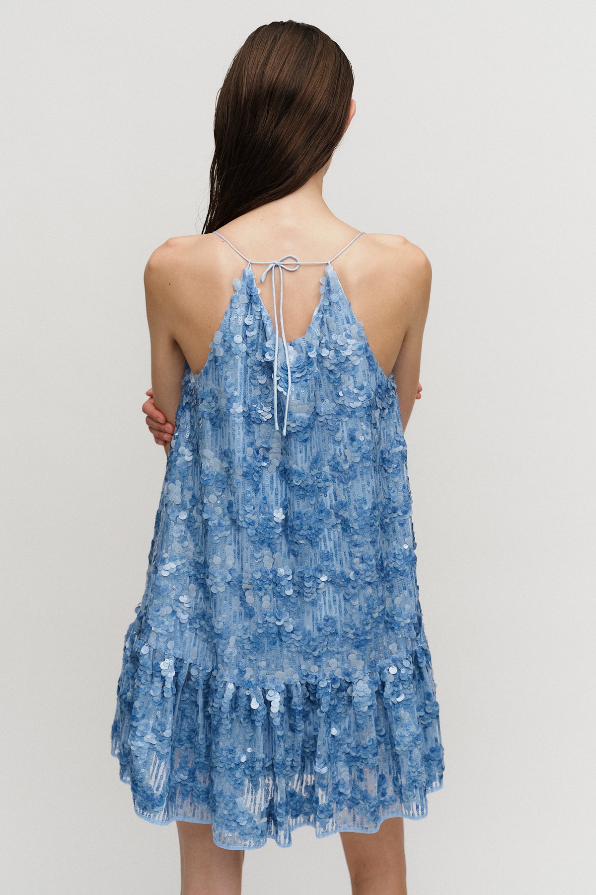 Marie Dress Azure Blue