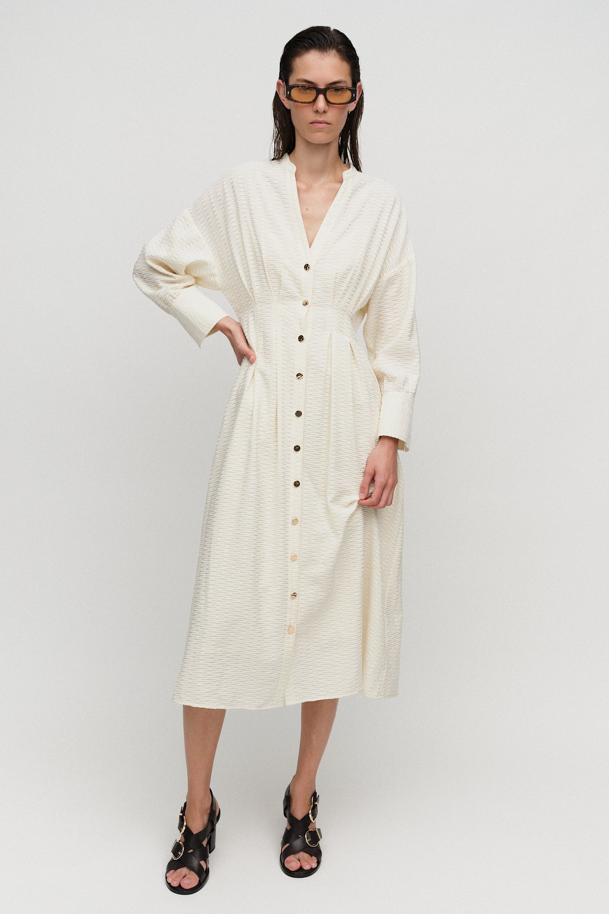 Rebecca Dress Butter Cream
