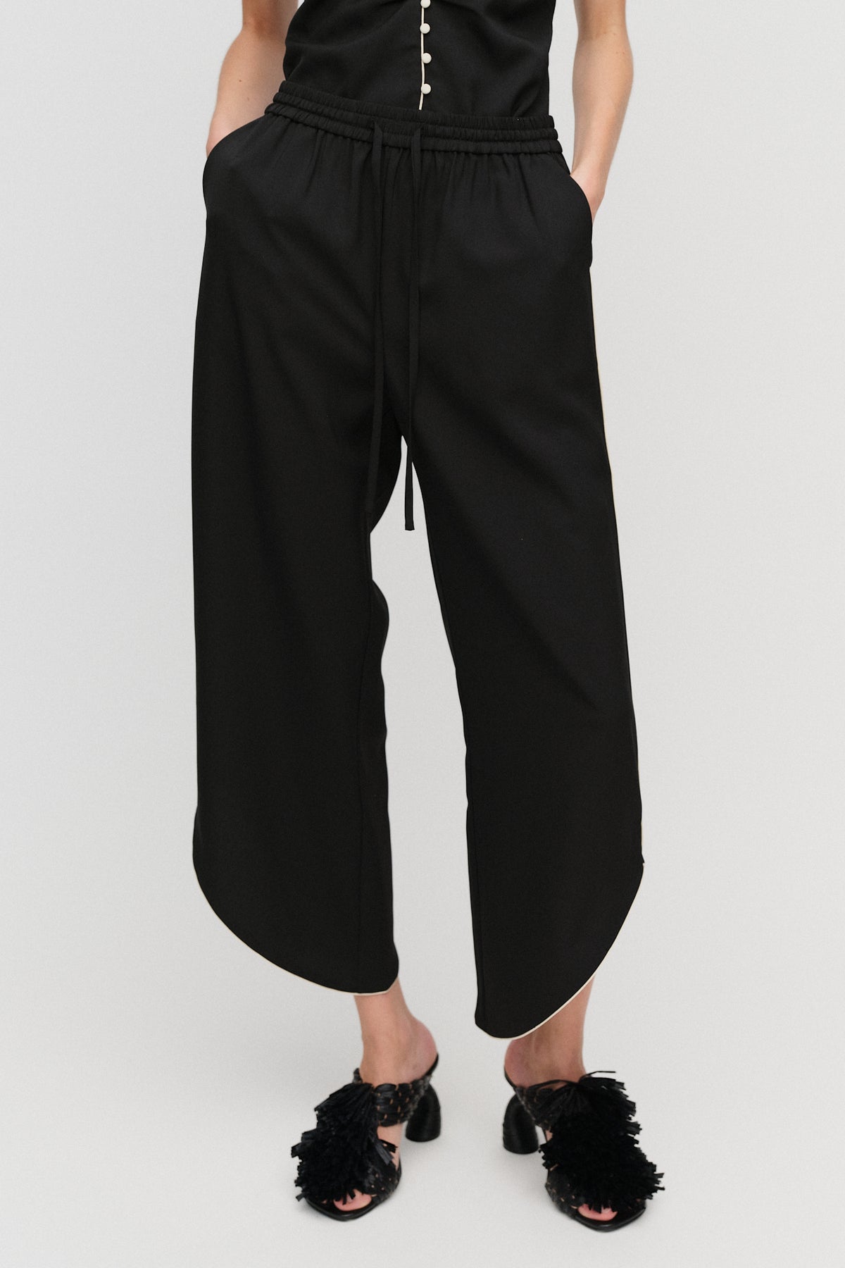 Sybille Culotte Pants Black