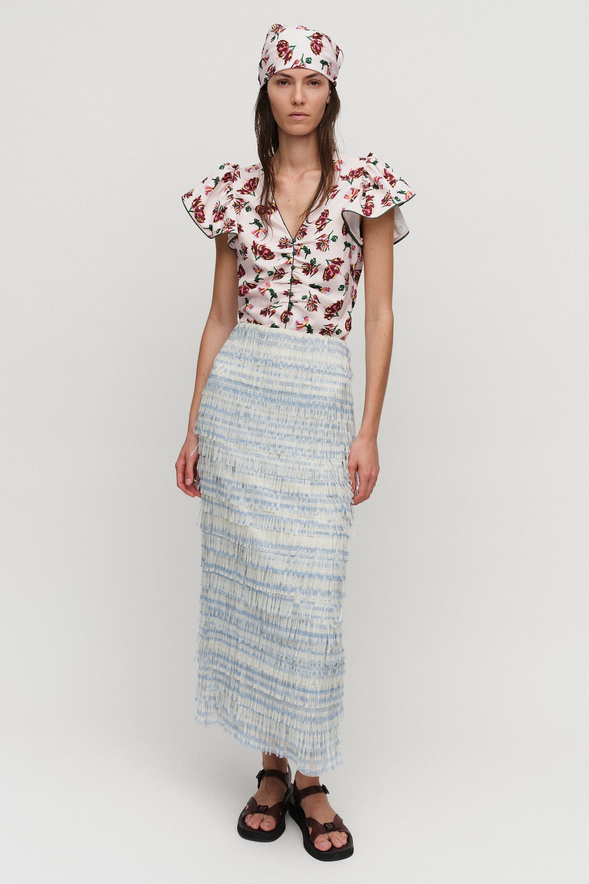 Verene Skirt Sky Blue