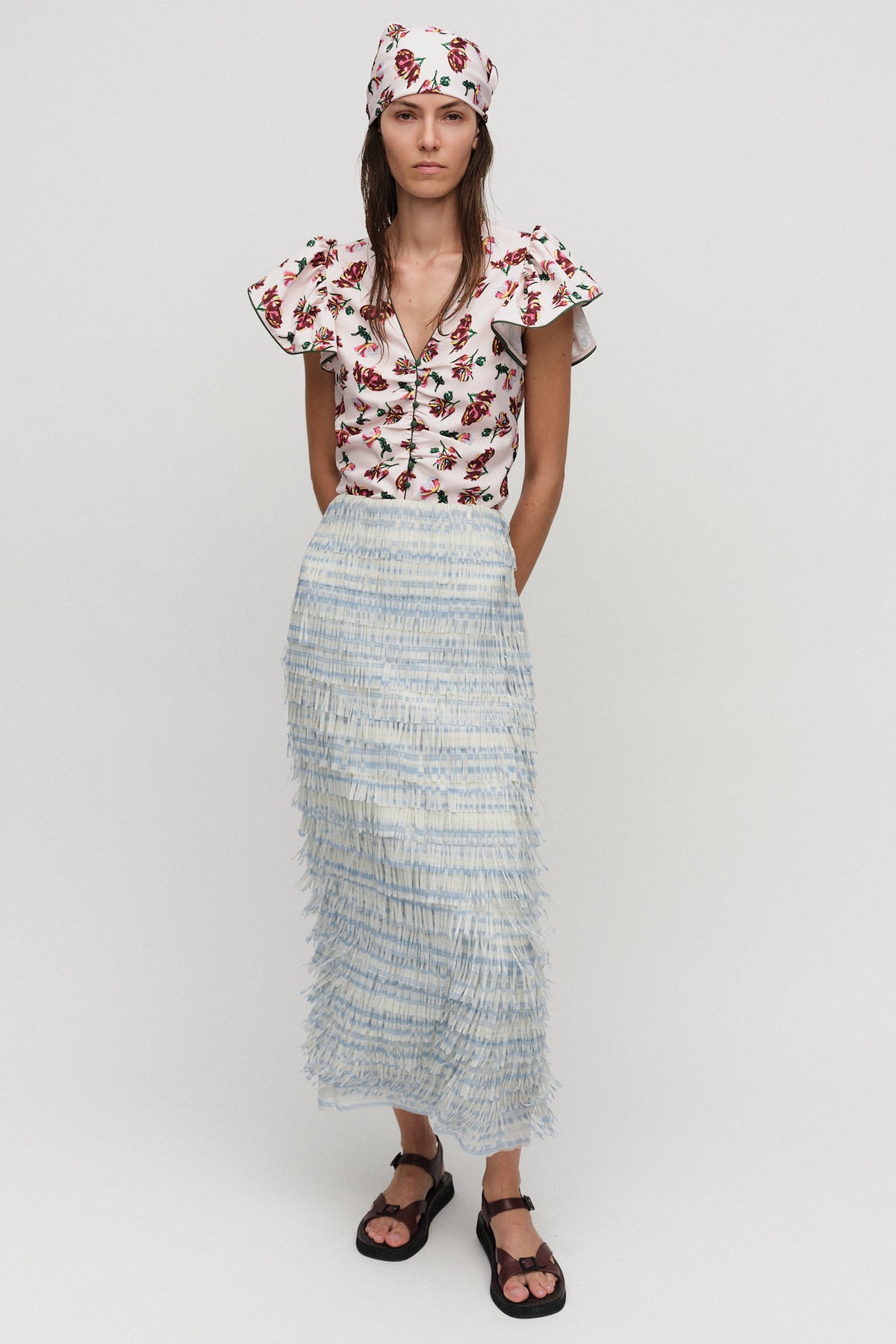 Verene Skirt Sky Blue