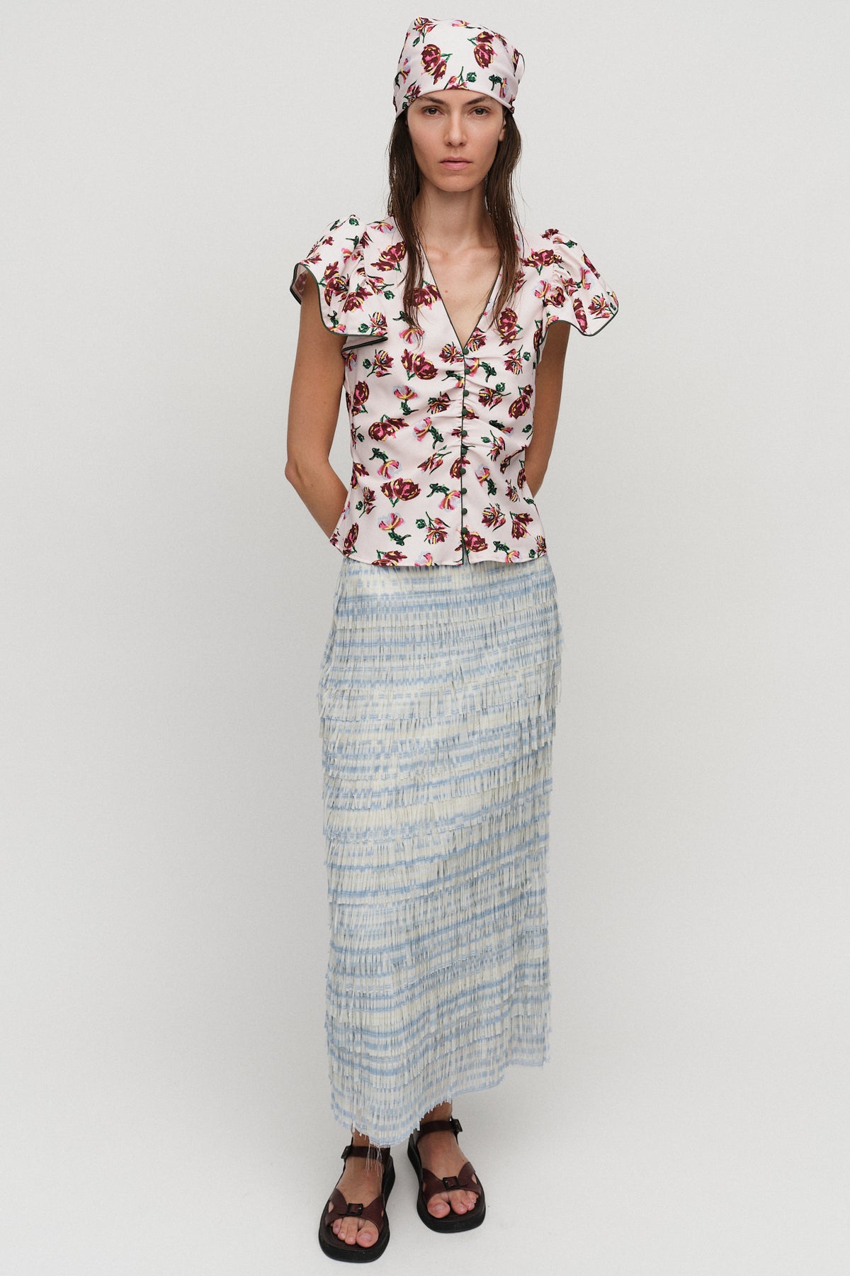 Verene Skirt Sky Blue