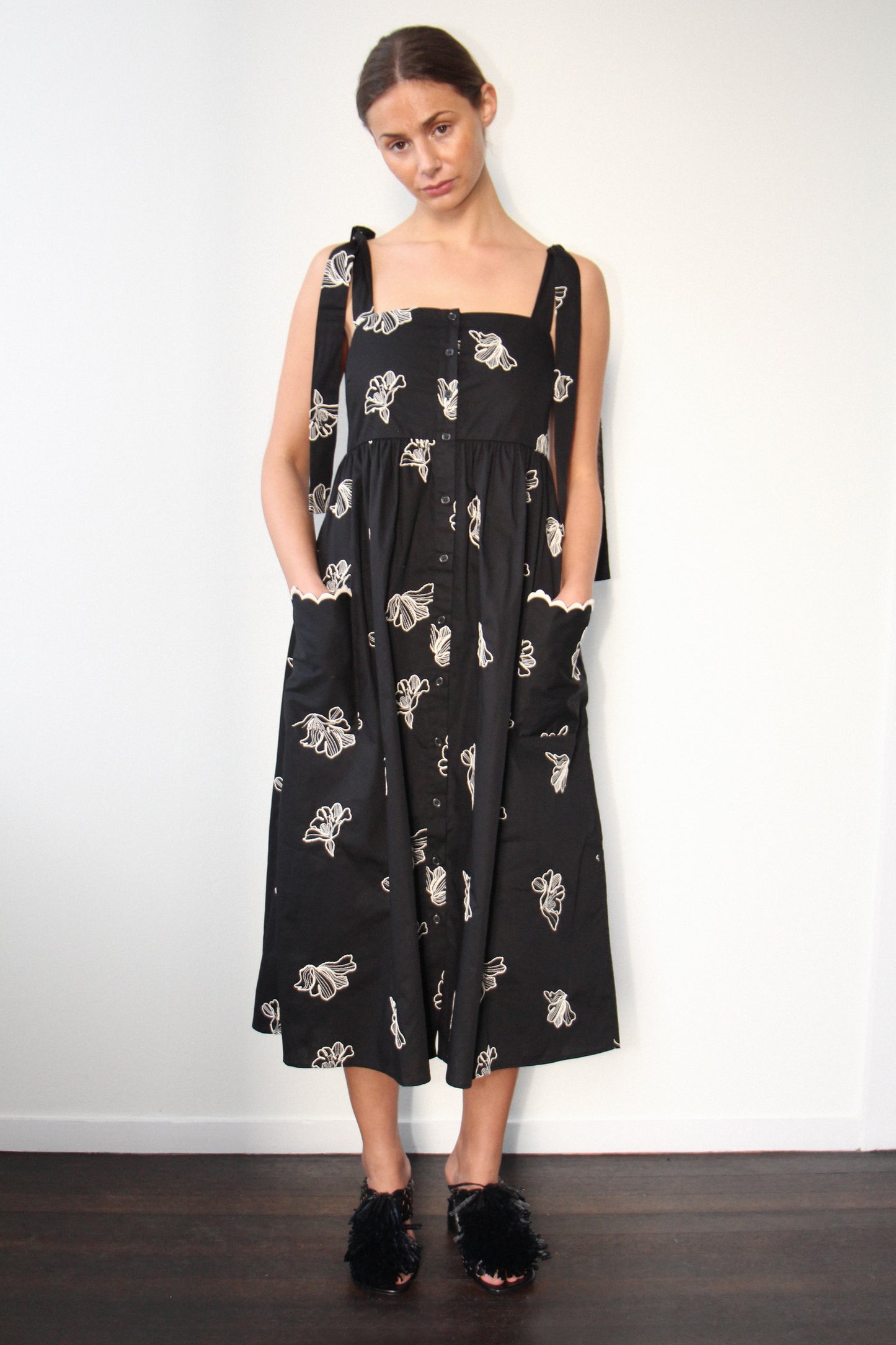 Irina Dress - Cotton Embroidery