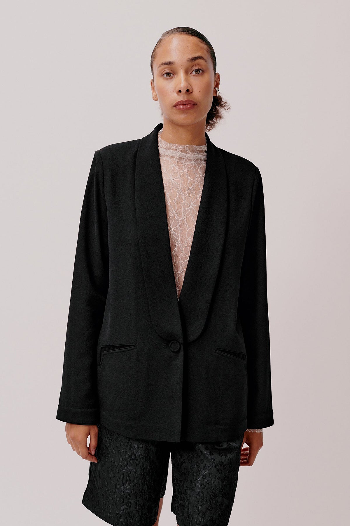 Romy Crepe Blazer