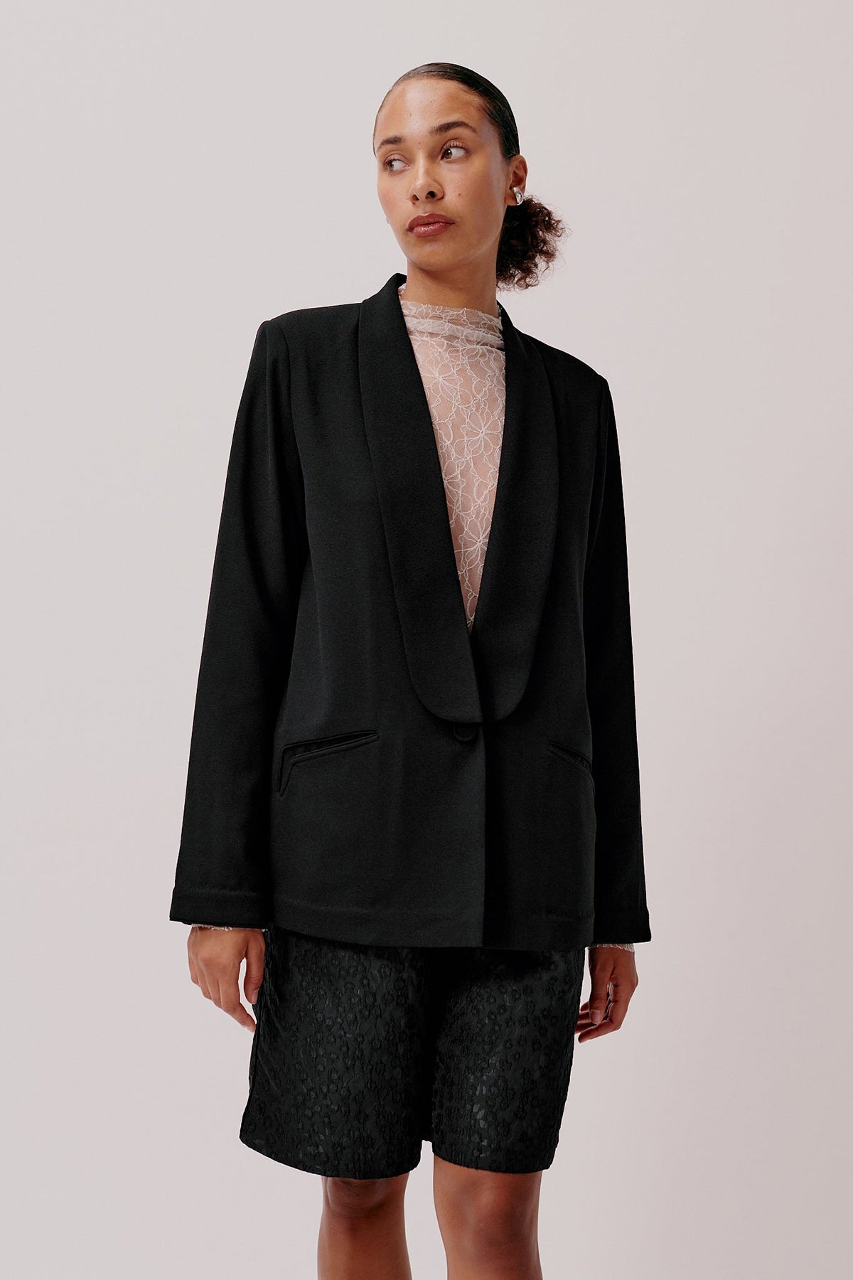 Romy Crepe Blazer