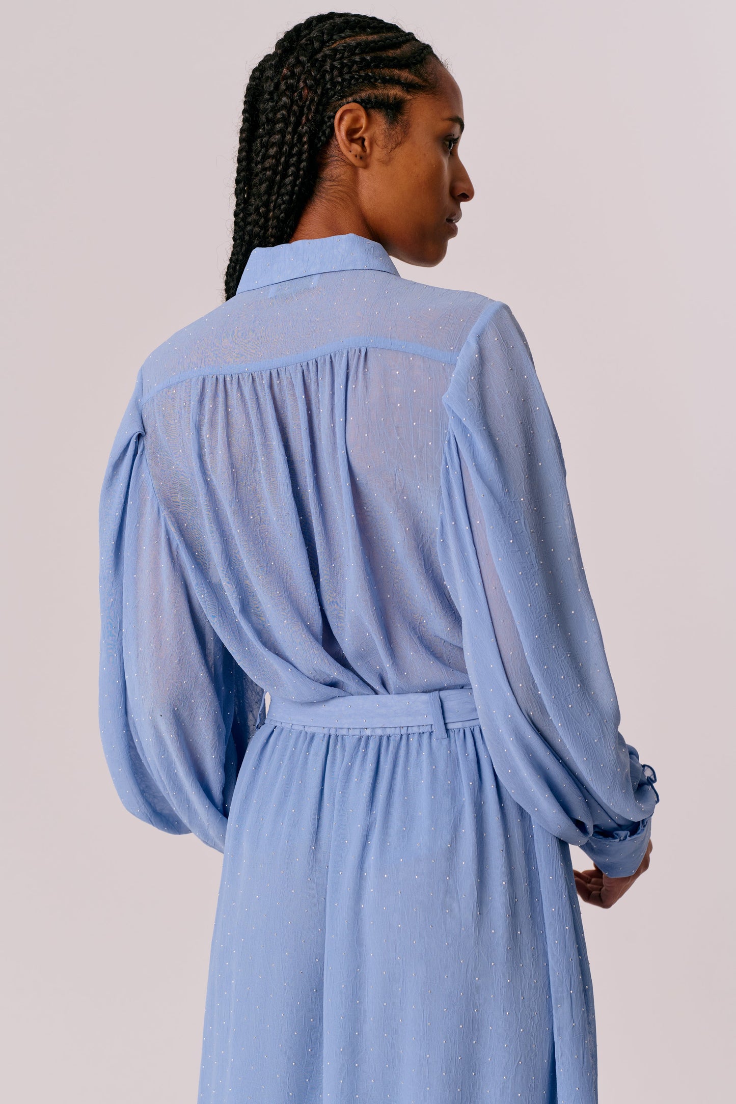 Noa Shirt - Lavender Blue