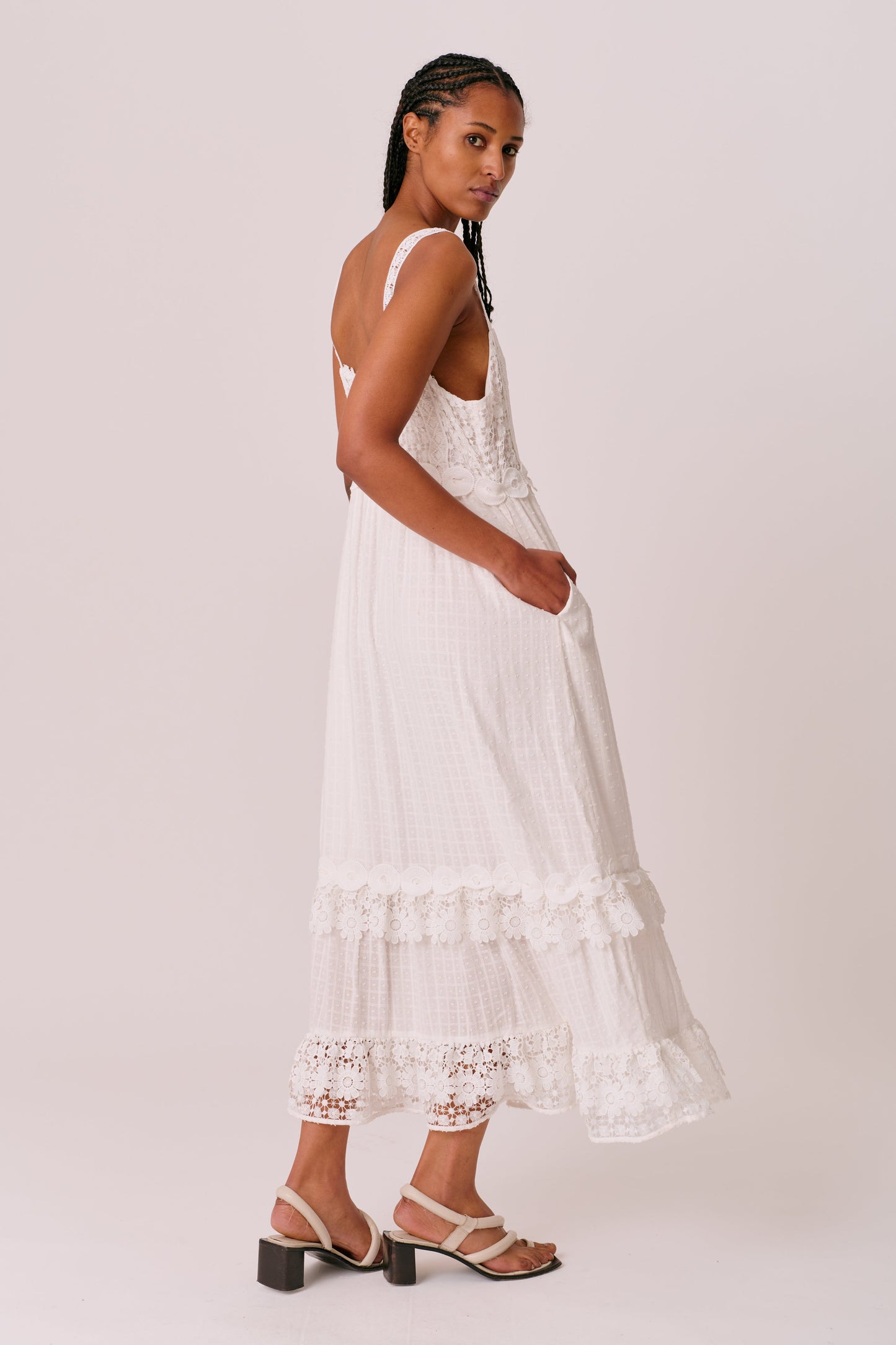 Katia Dress - White